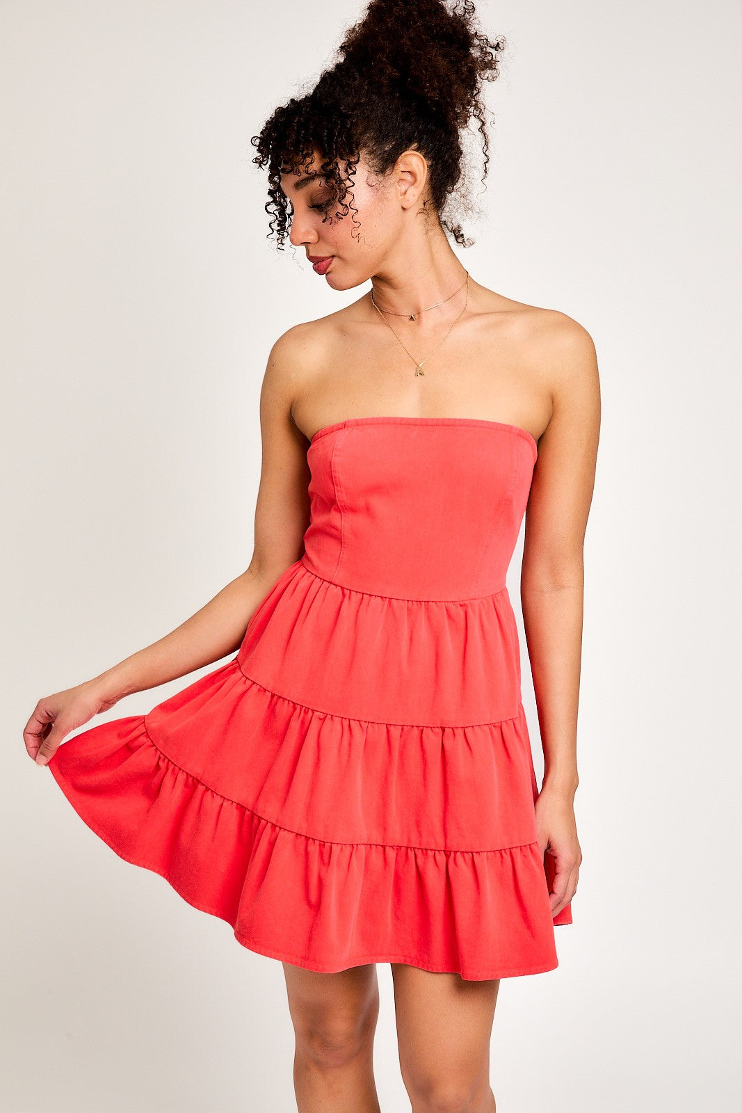 Tomato Tube Top Dress