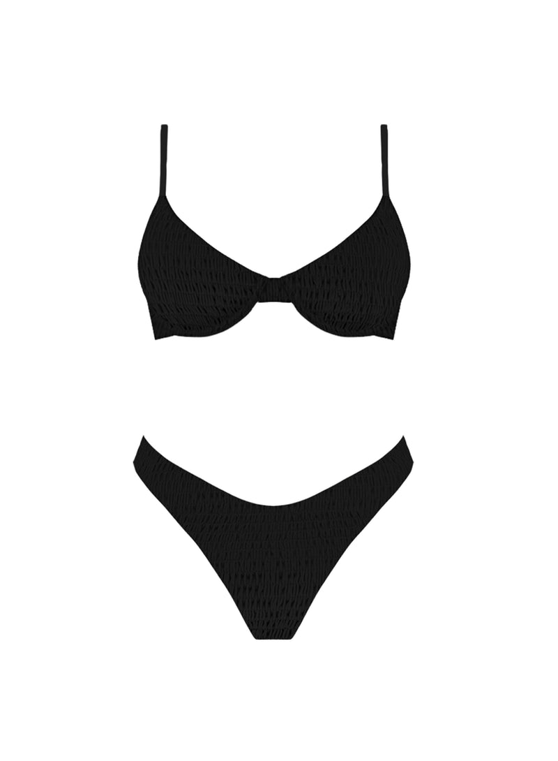 BIKINI - Black (BOTTOMS)