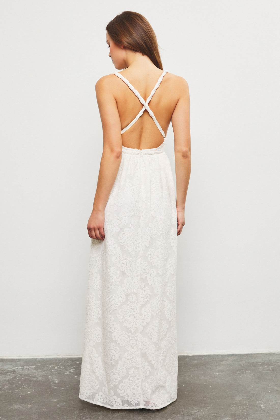 Cross My Back Maxi Dress