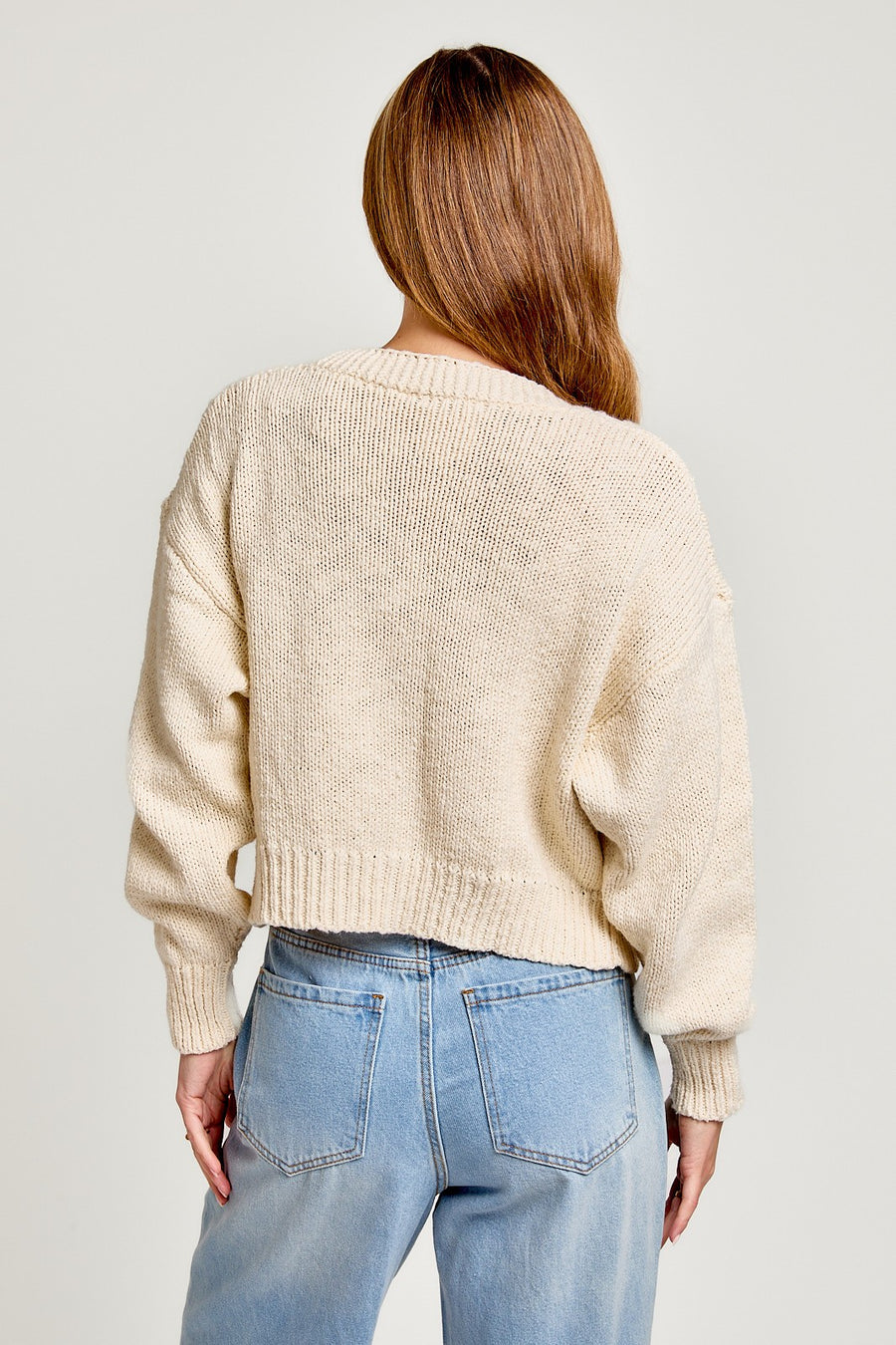 Rosie Cream Cardigan