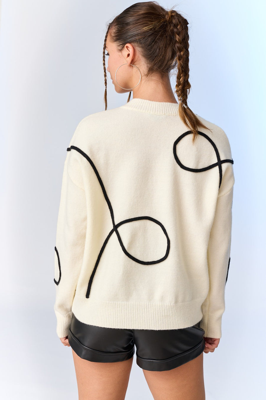 Abstract Sweater