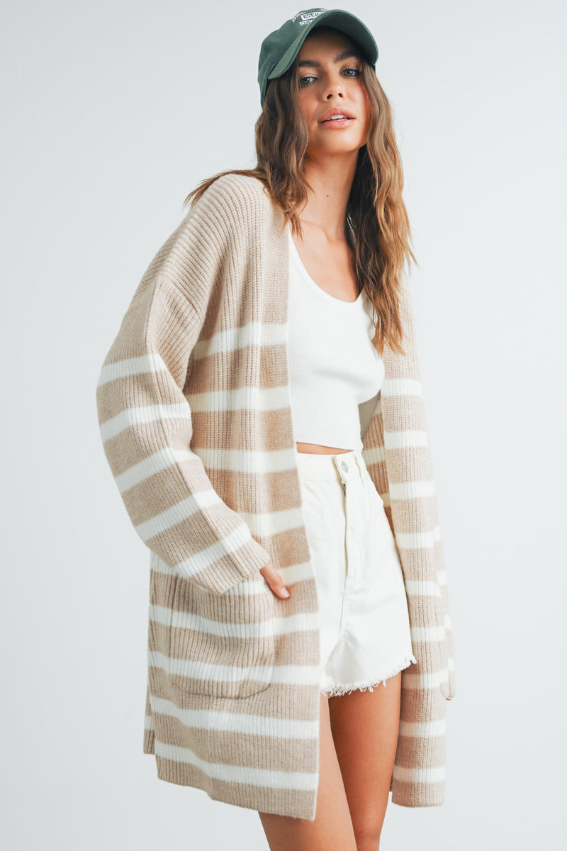 Wood Fire Long Cardigan