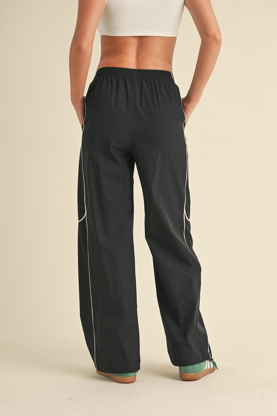 Black Track Pant