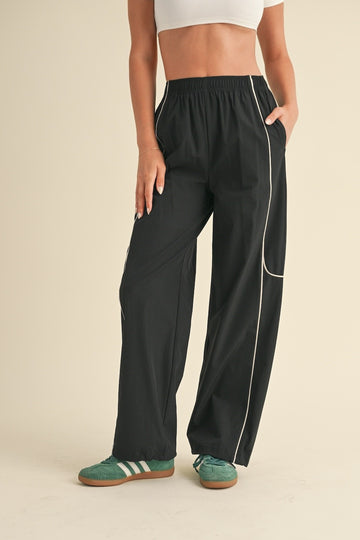 Black Track Pant