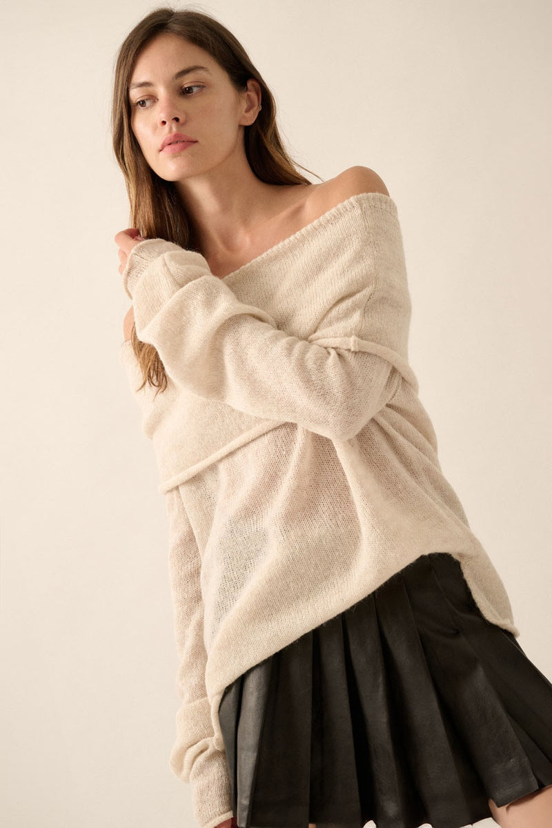 Almond Tan Sweater