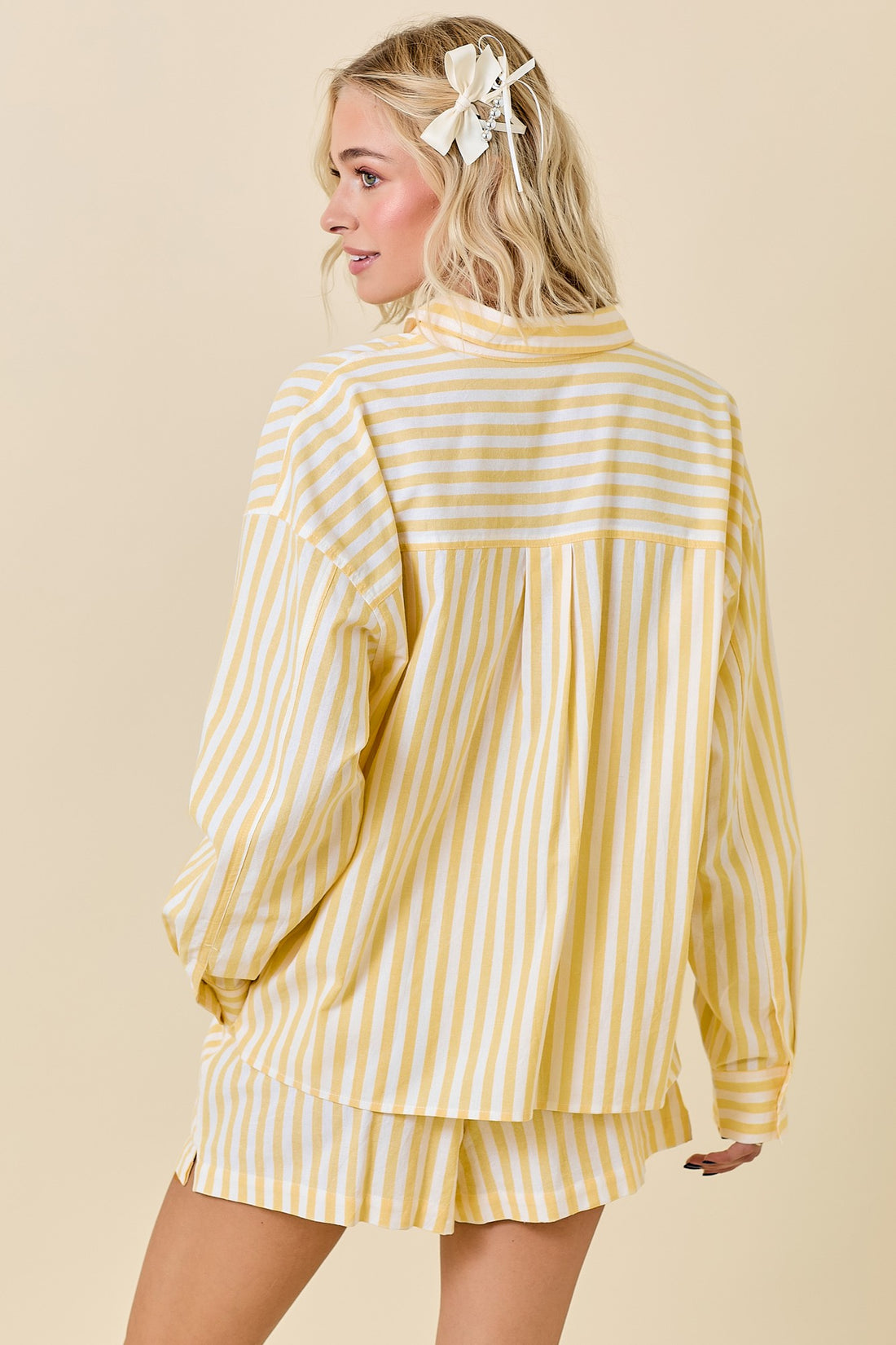 Lemonade Striped Set (Shorts)
