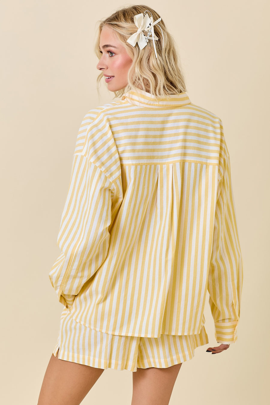 Lemonade Striped Set (Shorts)