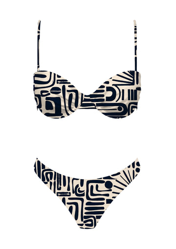 Geometric Bikini - TOP