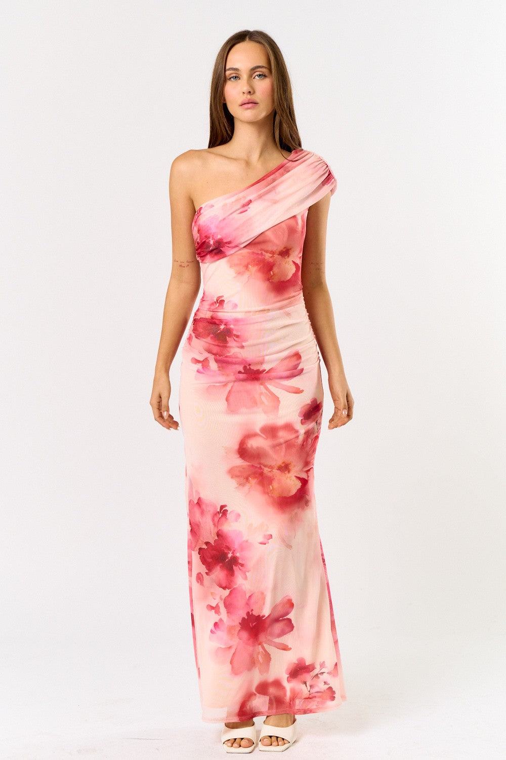 Tropical Sunset Dinner Dress