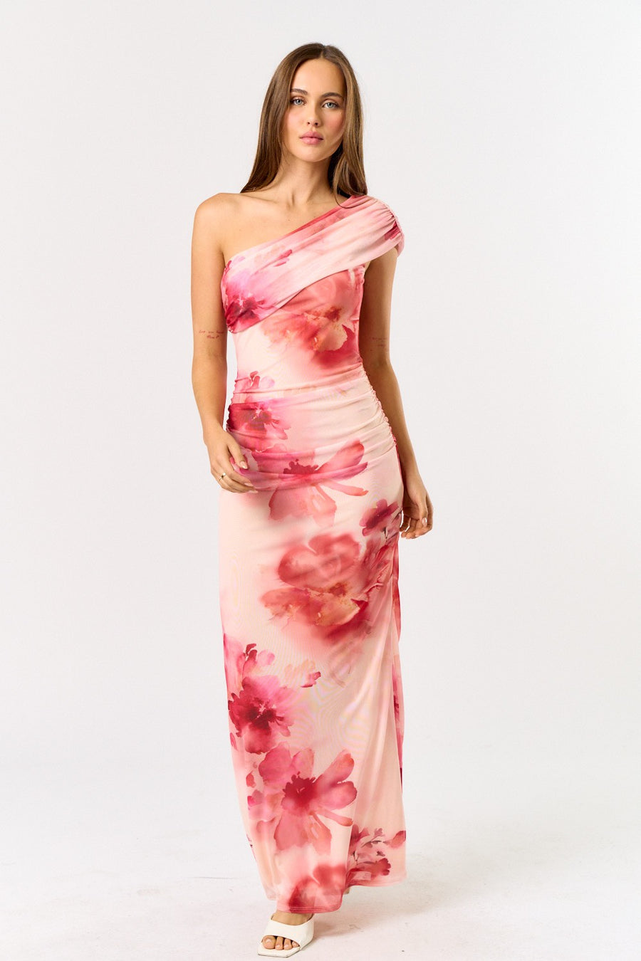 Tropical Sunset Dinner Dress