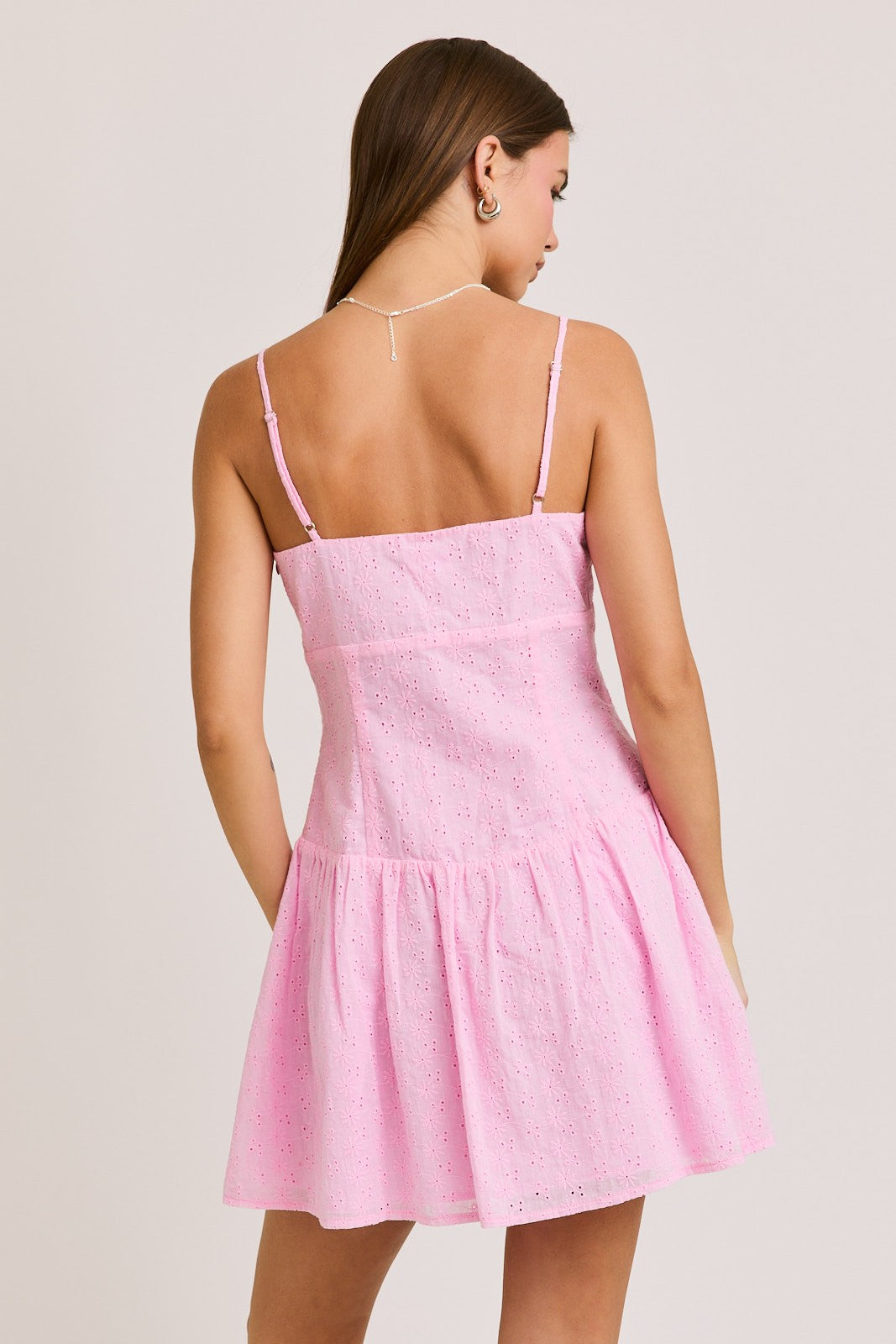 Blushing Drop Waist Dress