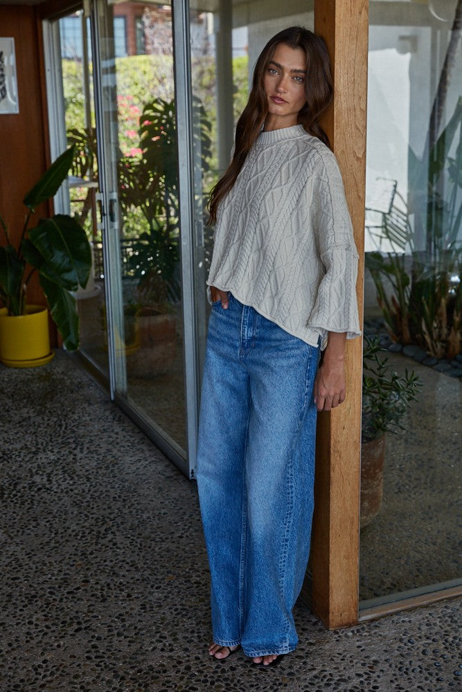 Cable Breeze Sweater