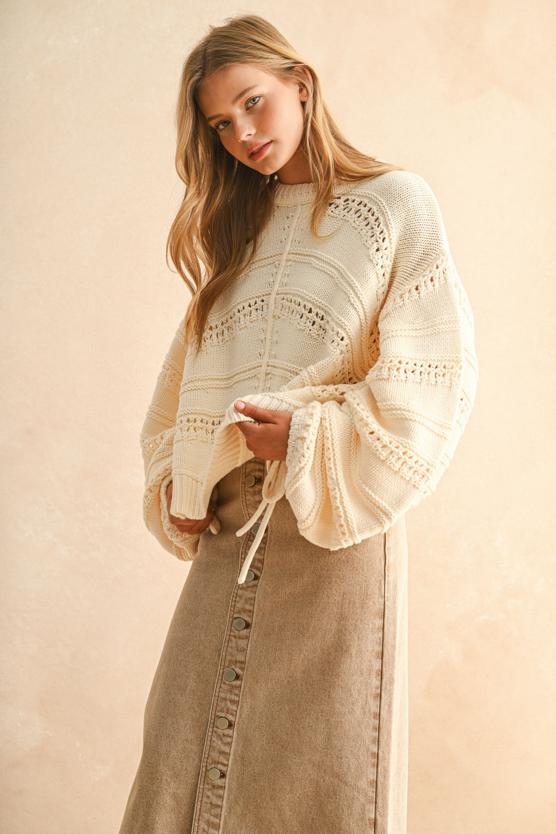 White Chocolate Sweater
