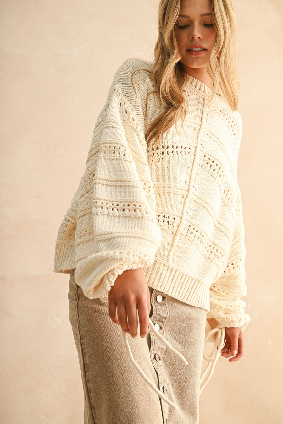 White Chocolate Sweater