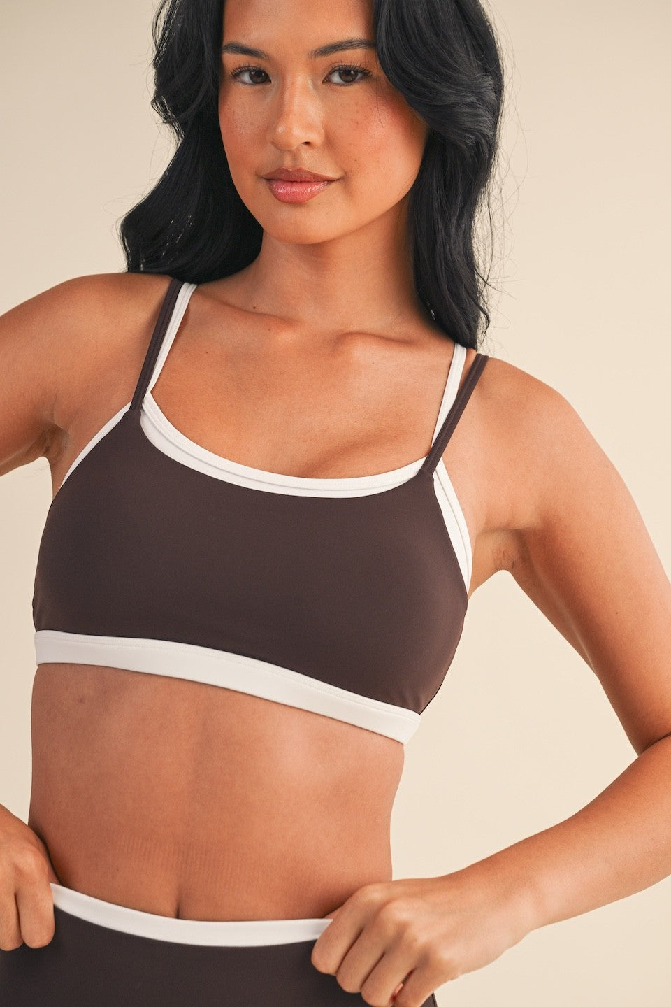 Chocolate Brown Layering Top