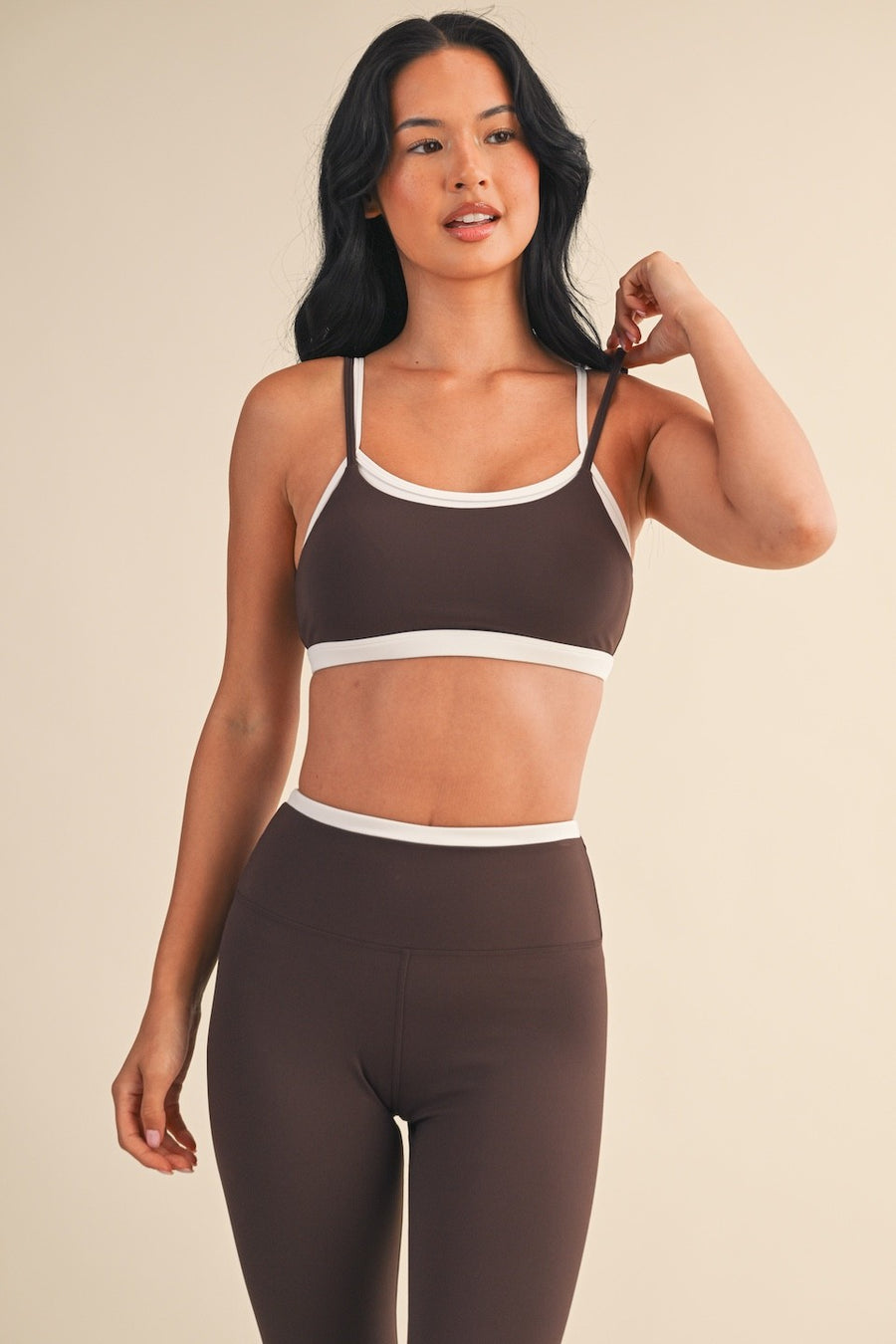 Chocolate Brown Layering Top