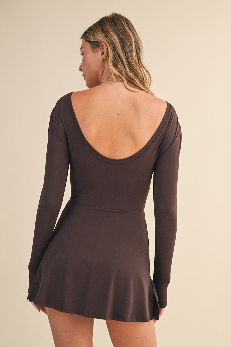 Chocolate Wrap Dress