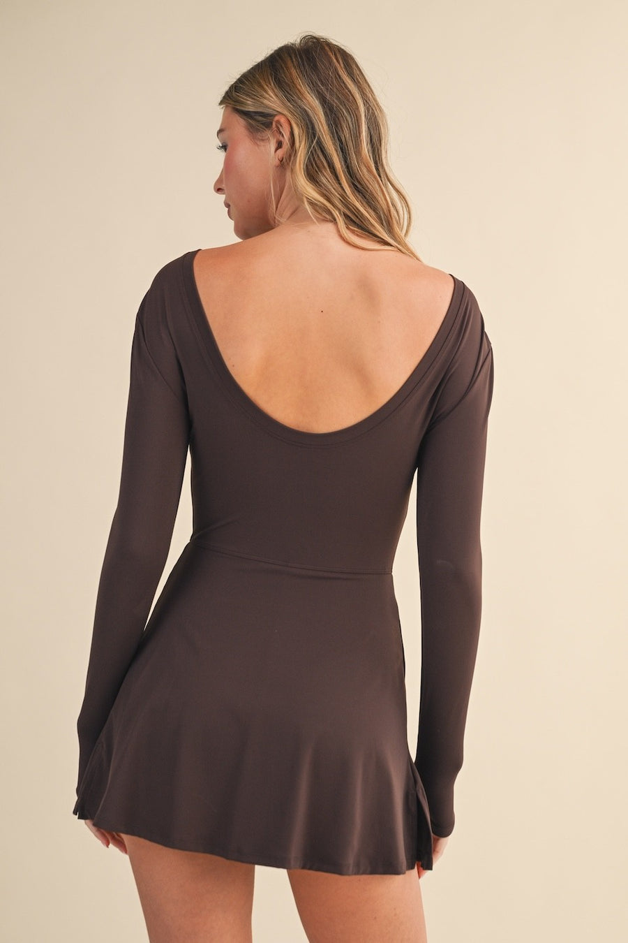 Chocolate Wrap Dress