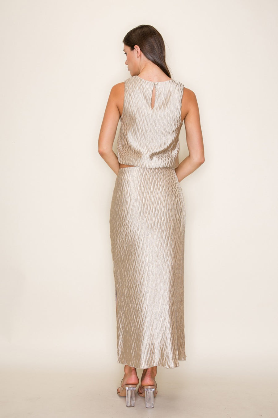 Classy Champagne Set (skirt)