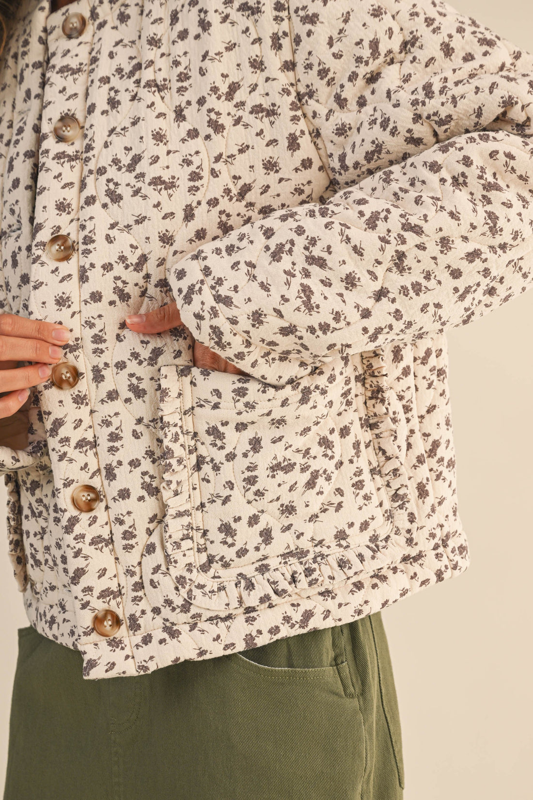 Fall Flowers Jacket