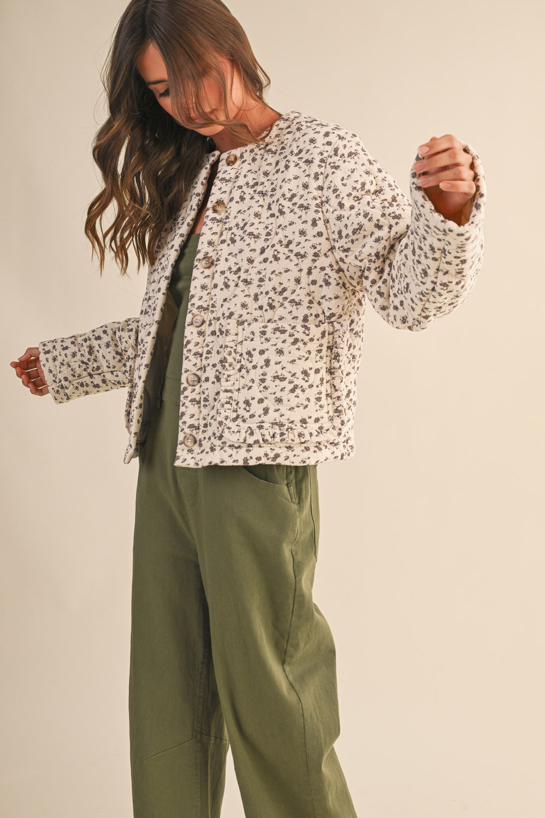 Fall Flowers Jacket