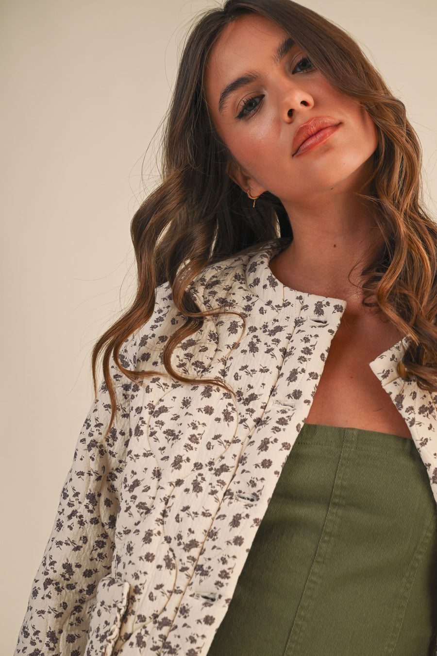 Fall Flowers Jacket