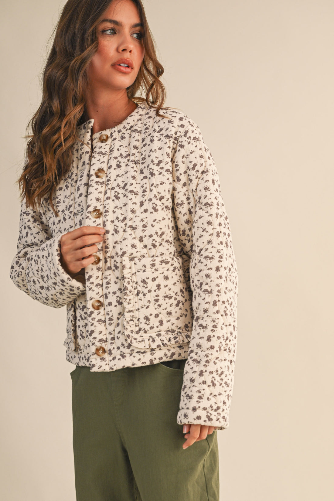 Fall Flowers Jacket