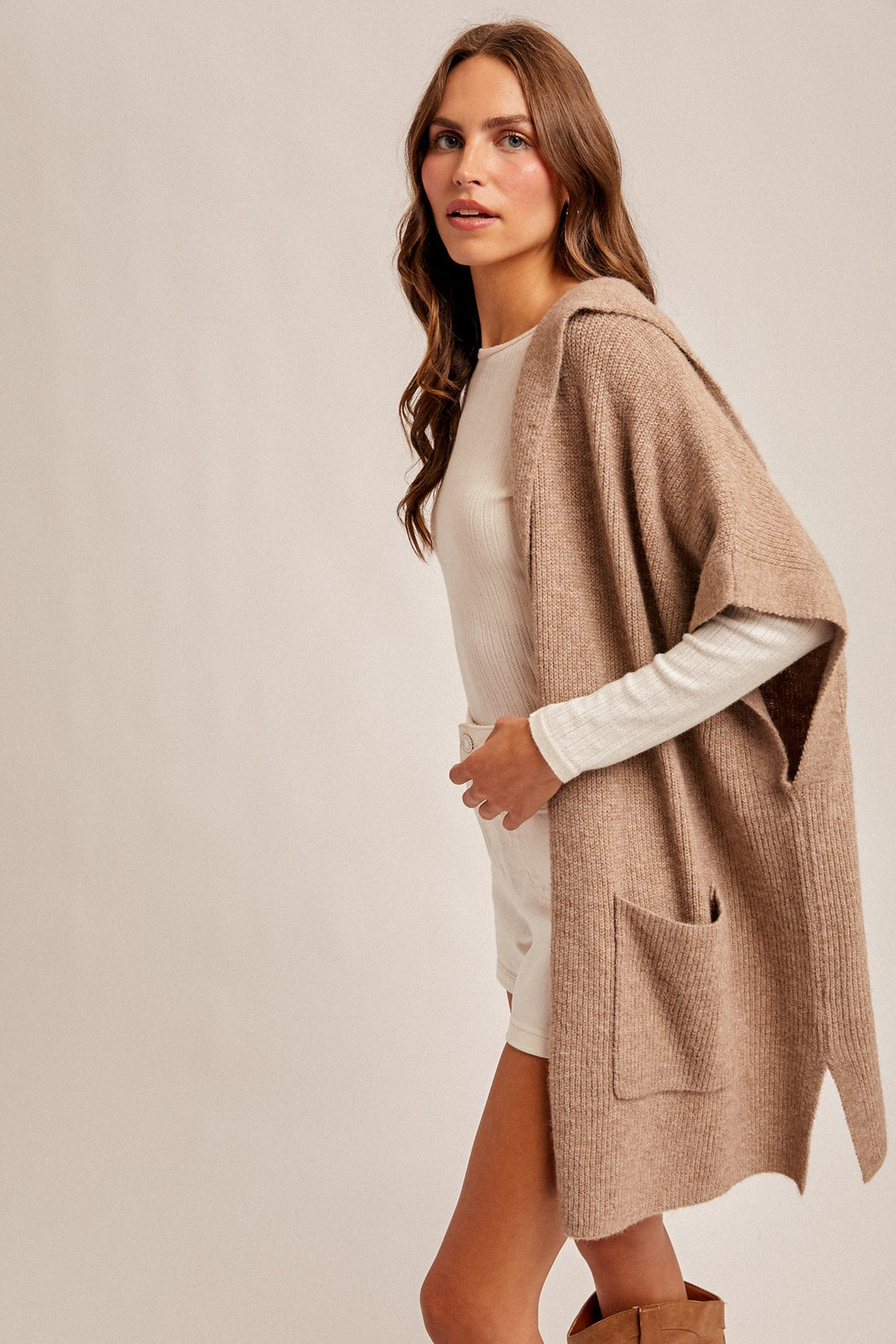 Mocha Sweater Cardigan