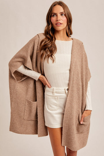 Mocha Sweater Cardigan