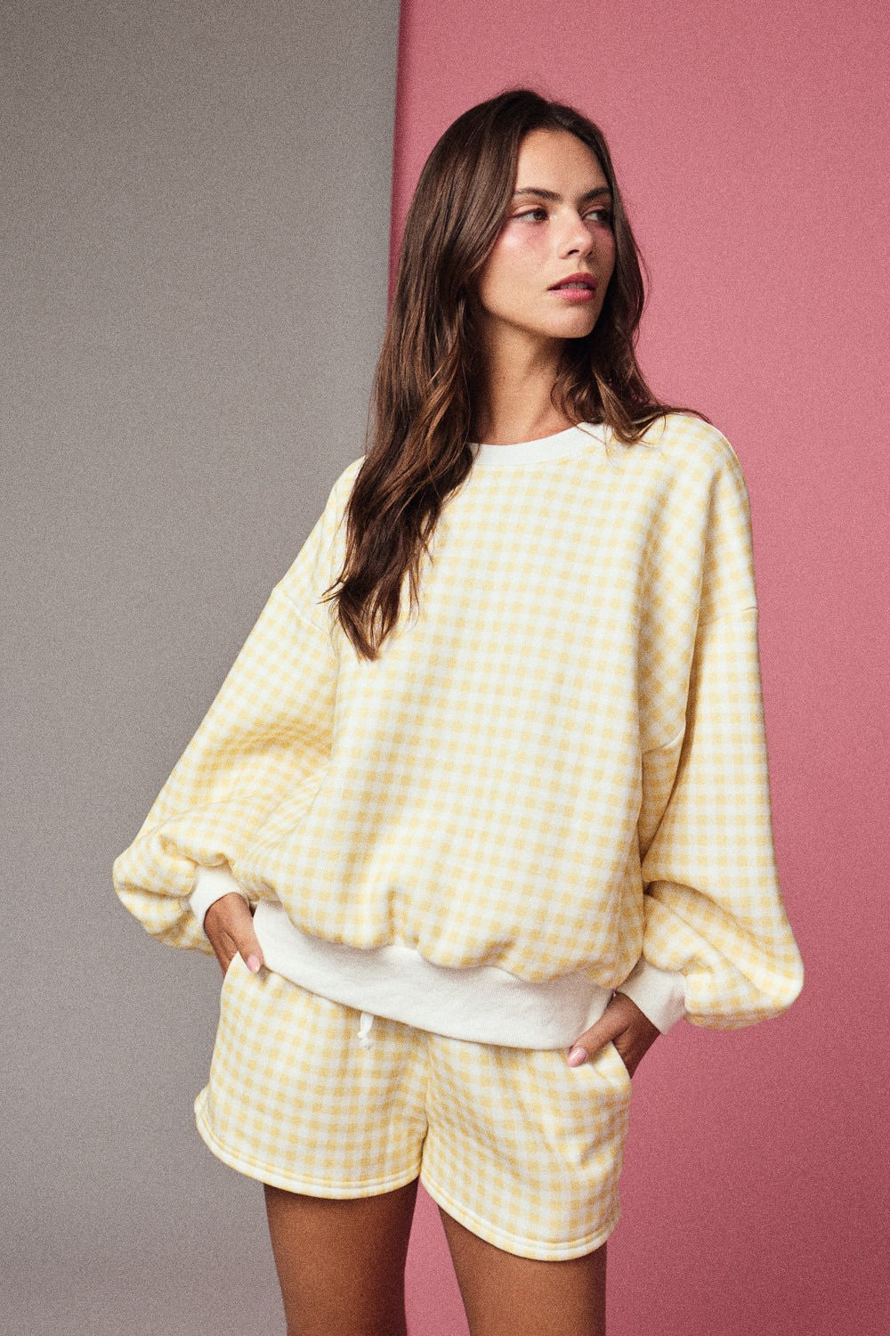 Gingham Yellow Bottom