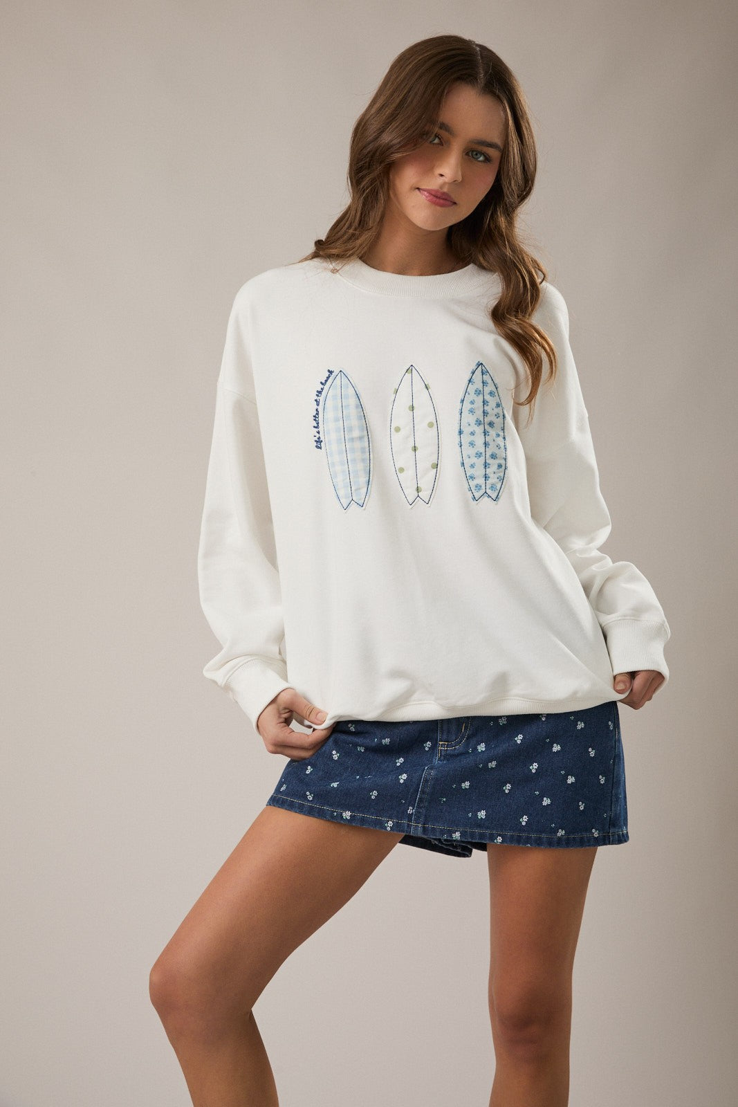 Surf Patch Sweatshirt