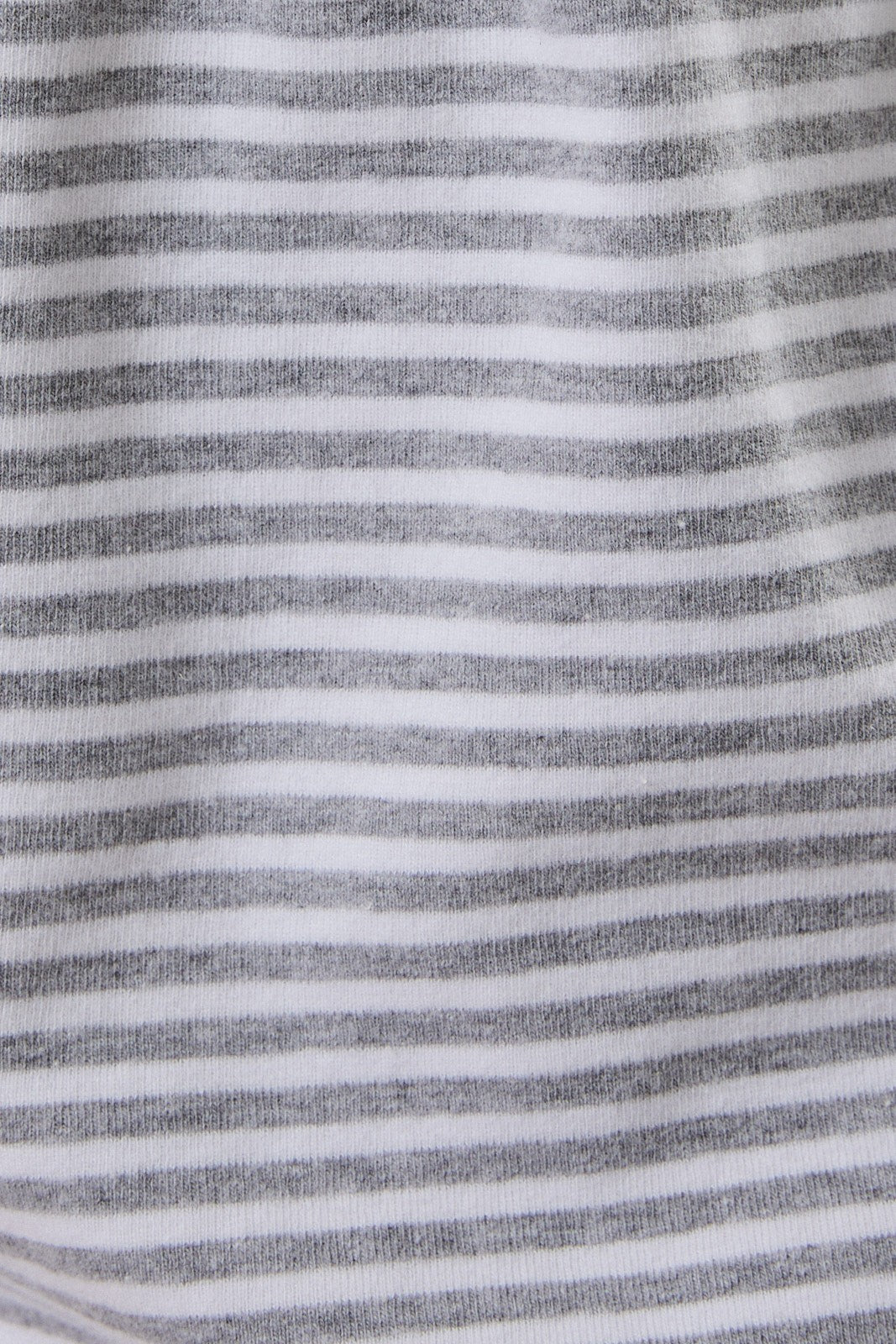 Grey/White Mock Neck Striped Shorts