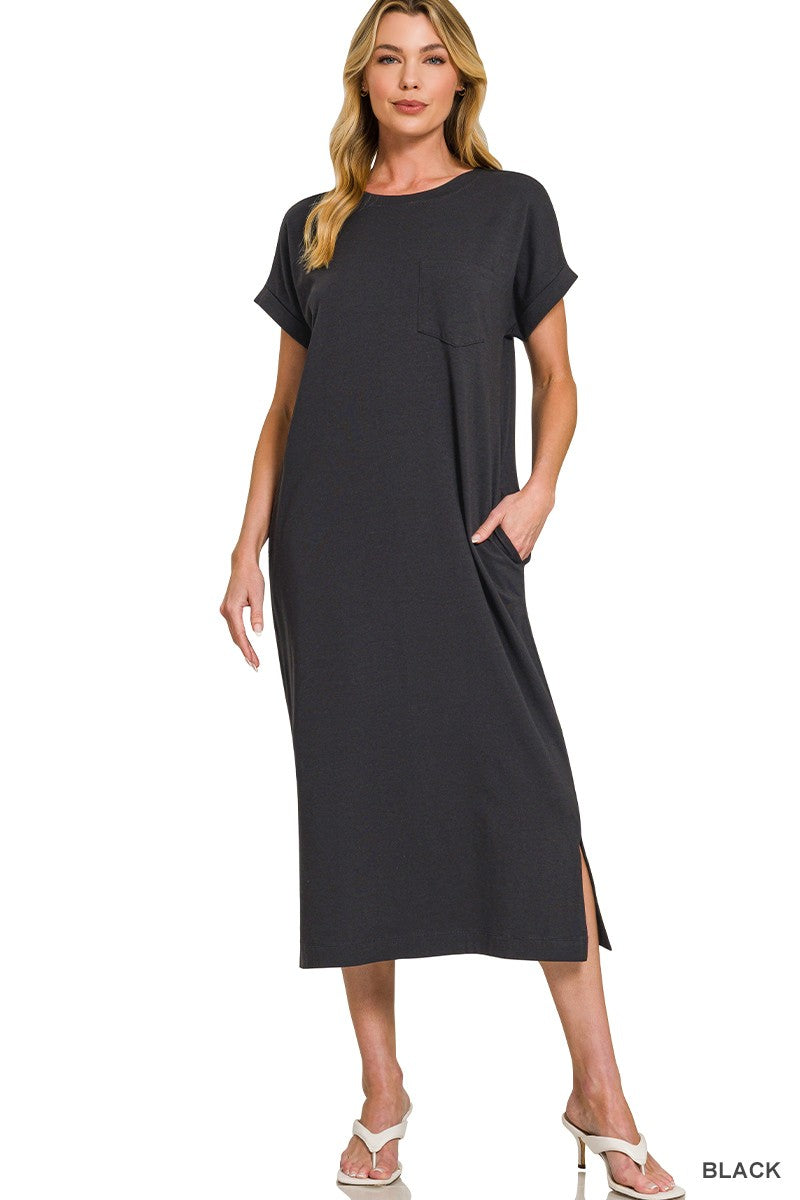 Black T-Shirt Dress