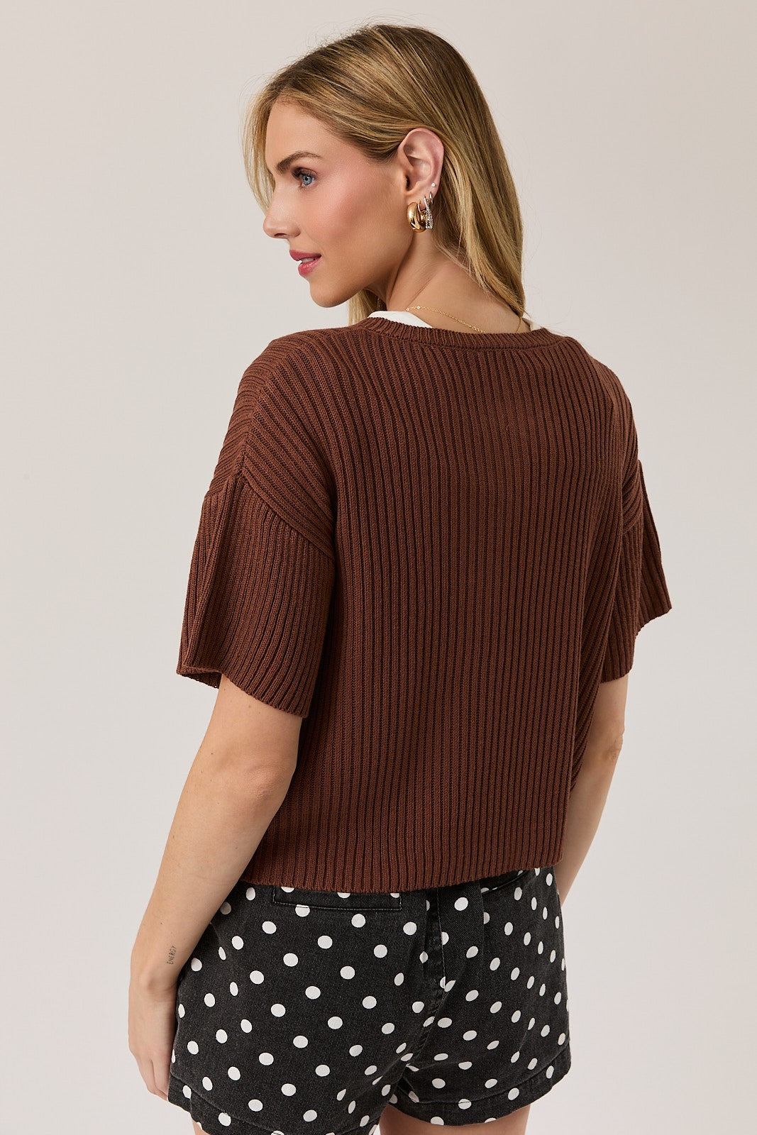 Chocolate Button Top