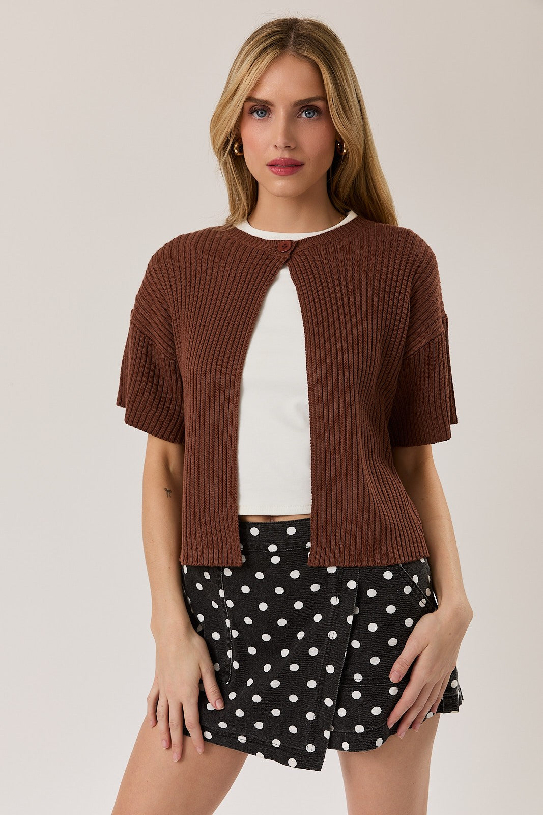 Chocolate Button Top