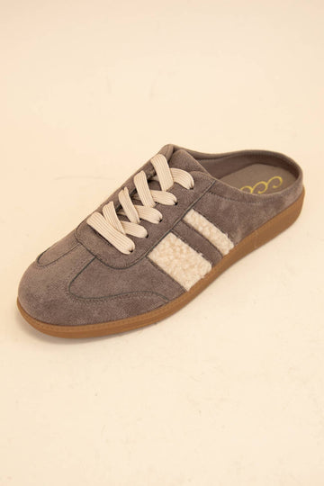 SANDRA MULE SNEAKERS: MOCHA