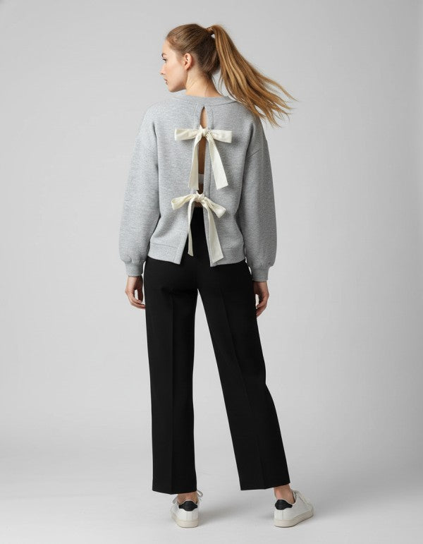 Back Tie Sweater