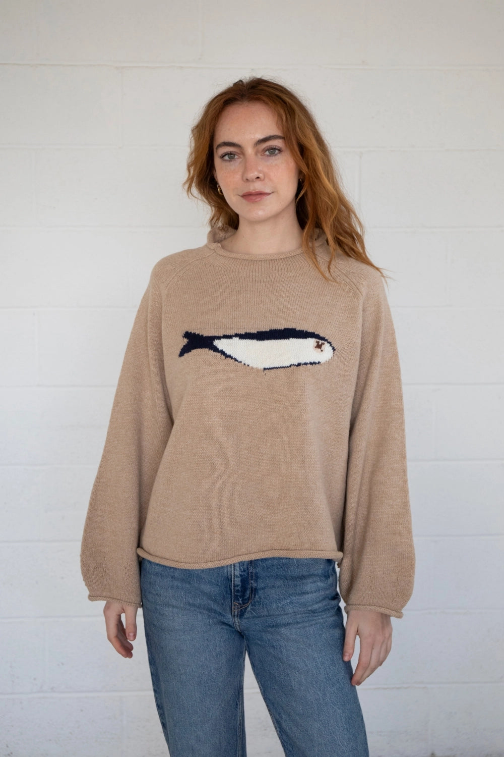 Oat Sardine Sweater