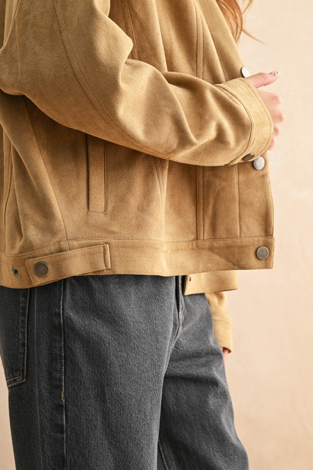 Camel Bomber Jacket