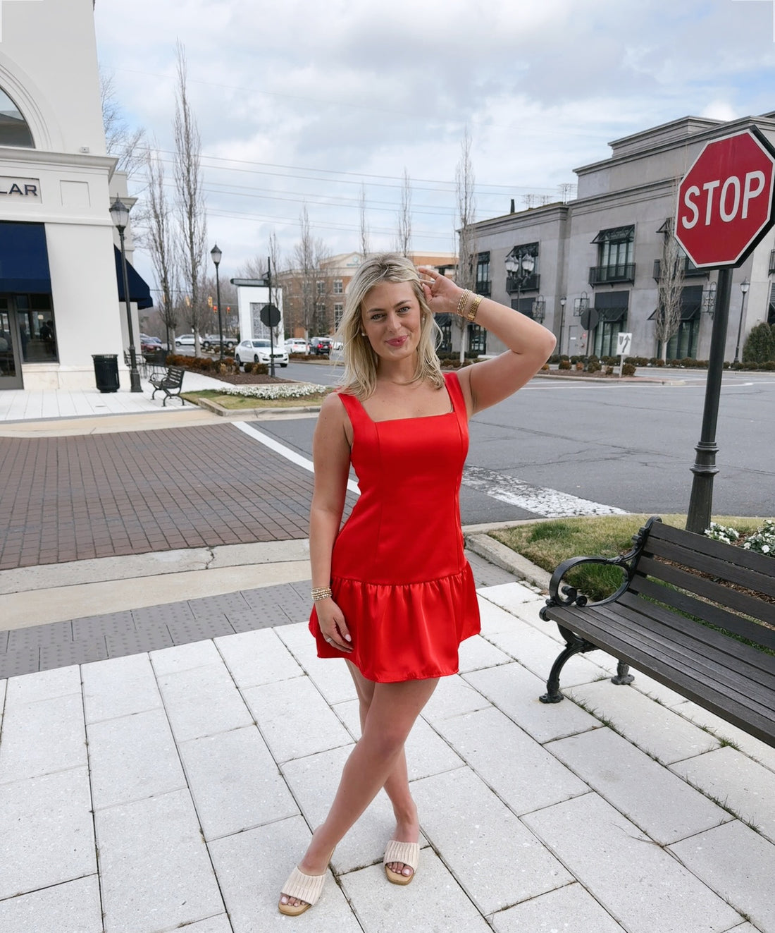 Ruby Red Dress