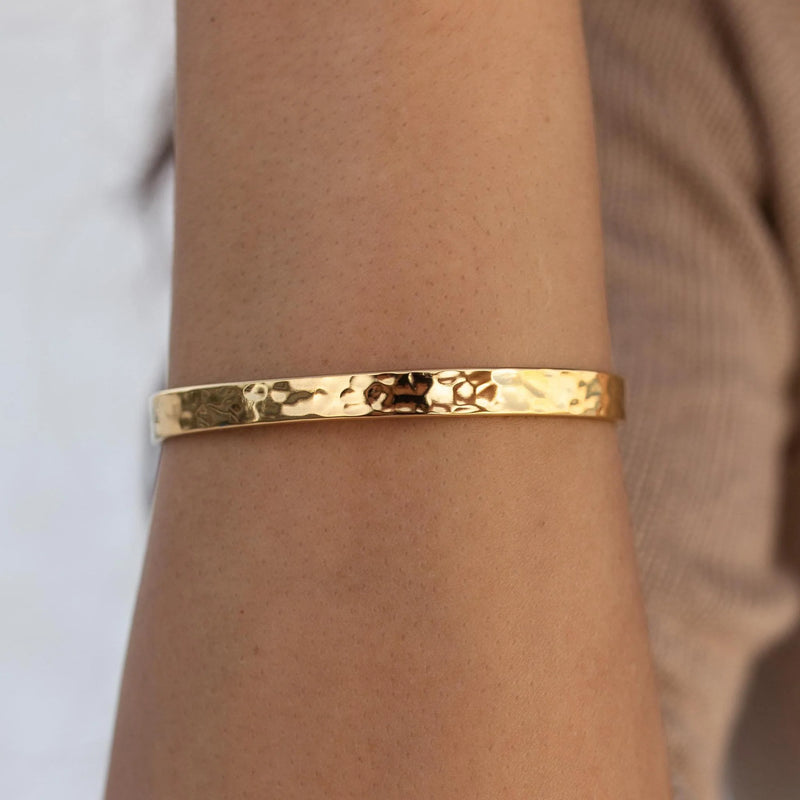 Solstice Cuff Bracelet- Gold