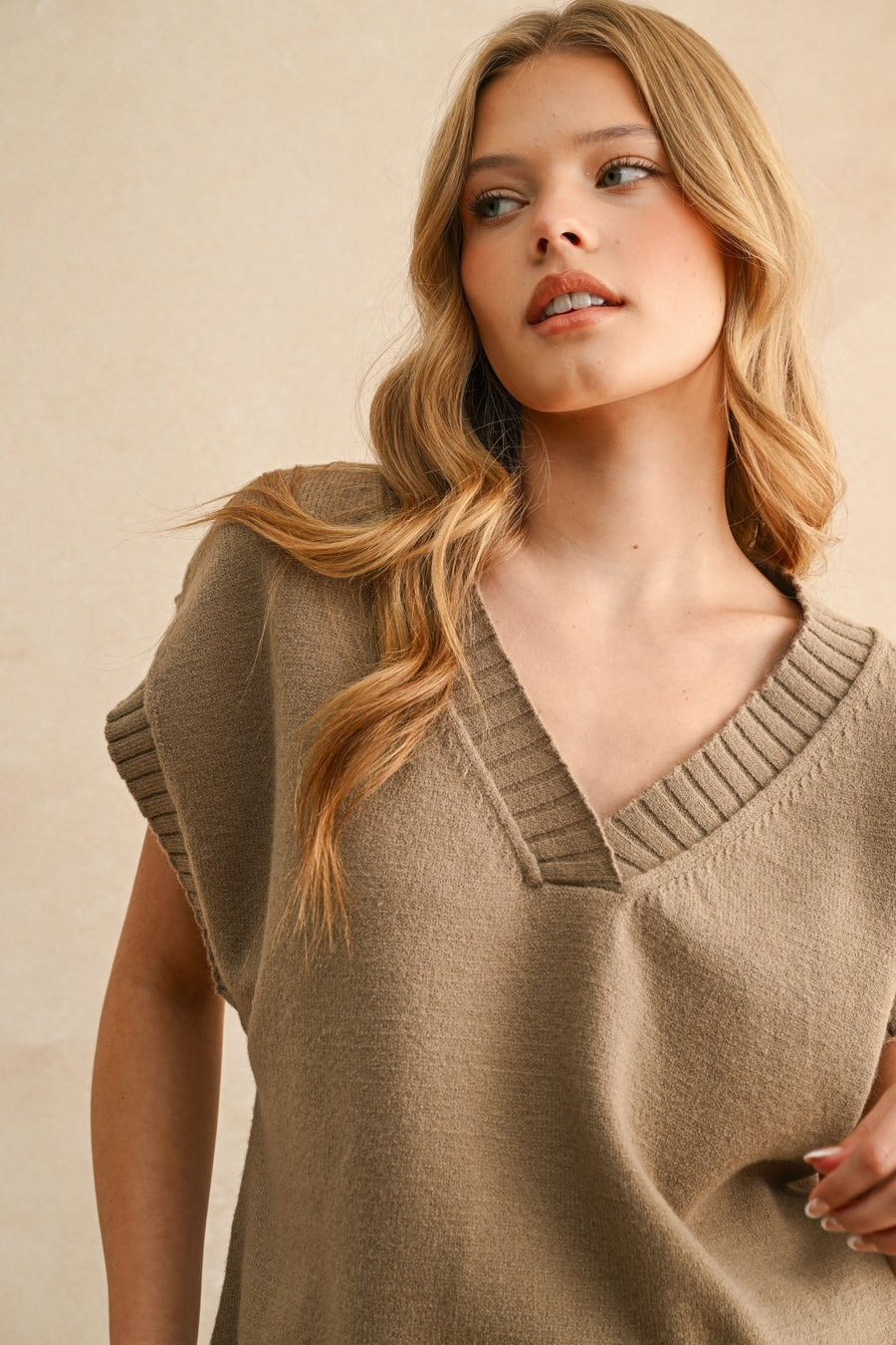 Mocha Sweater Set (top)