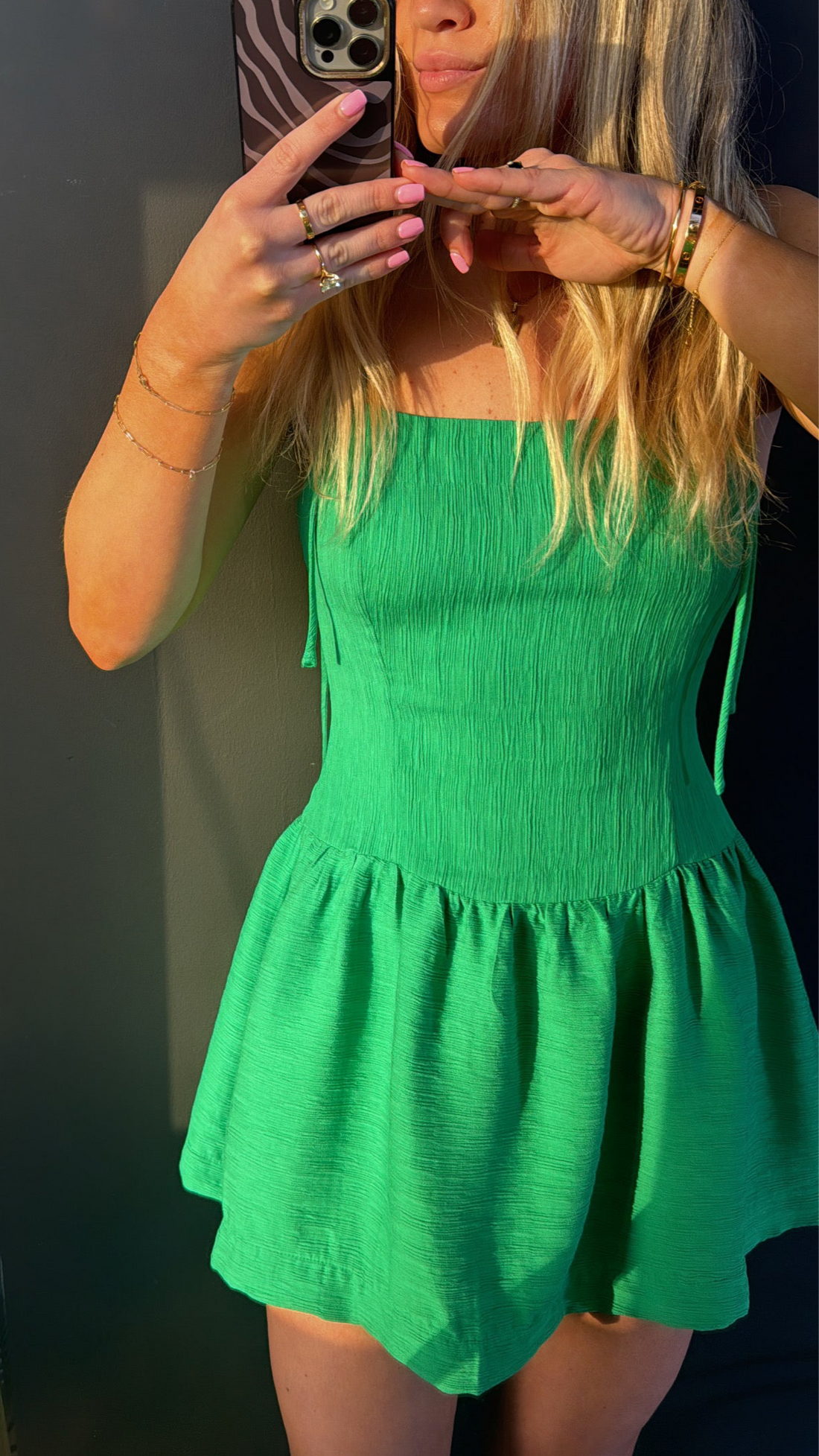 Clover Green Dress