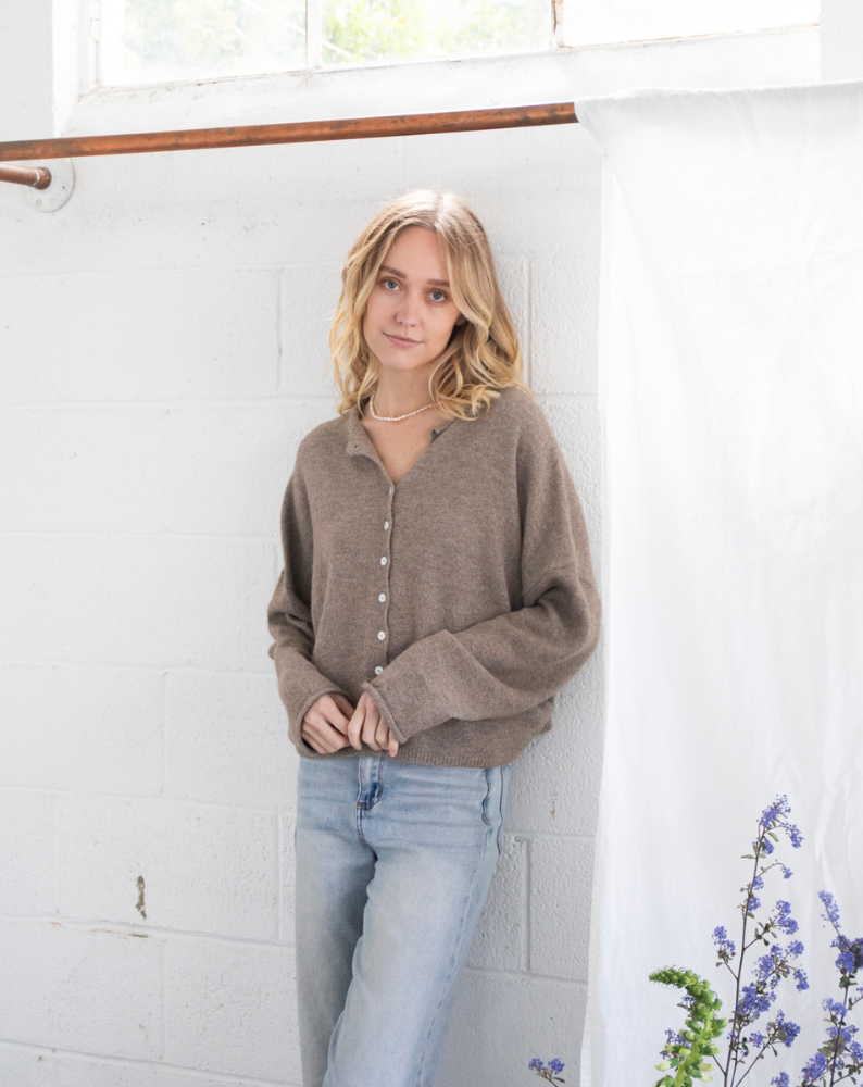 Mocha Piper Cardigan: Mocha