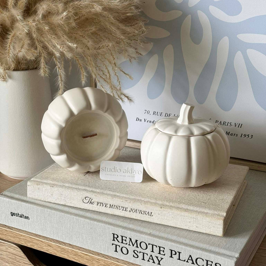 Pumpkin Chai Soy Wax Candle | Cozy Pumpkin Fall Autumn Home