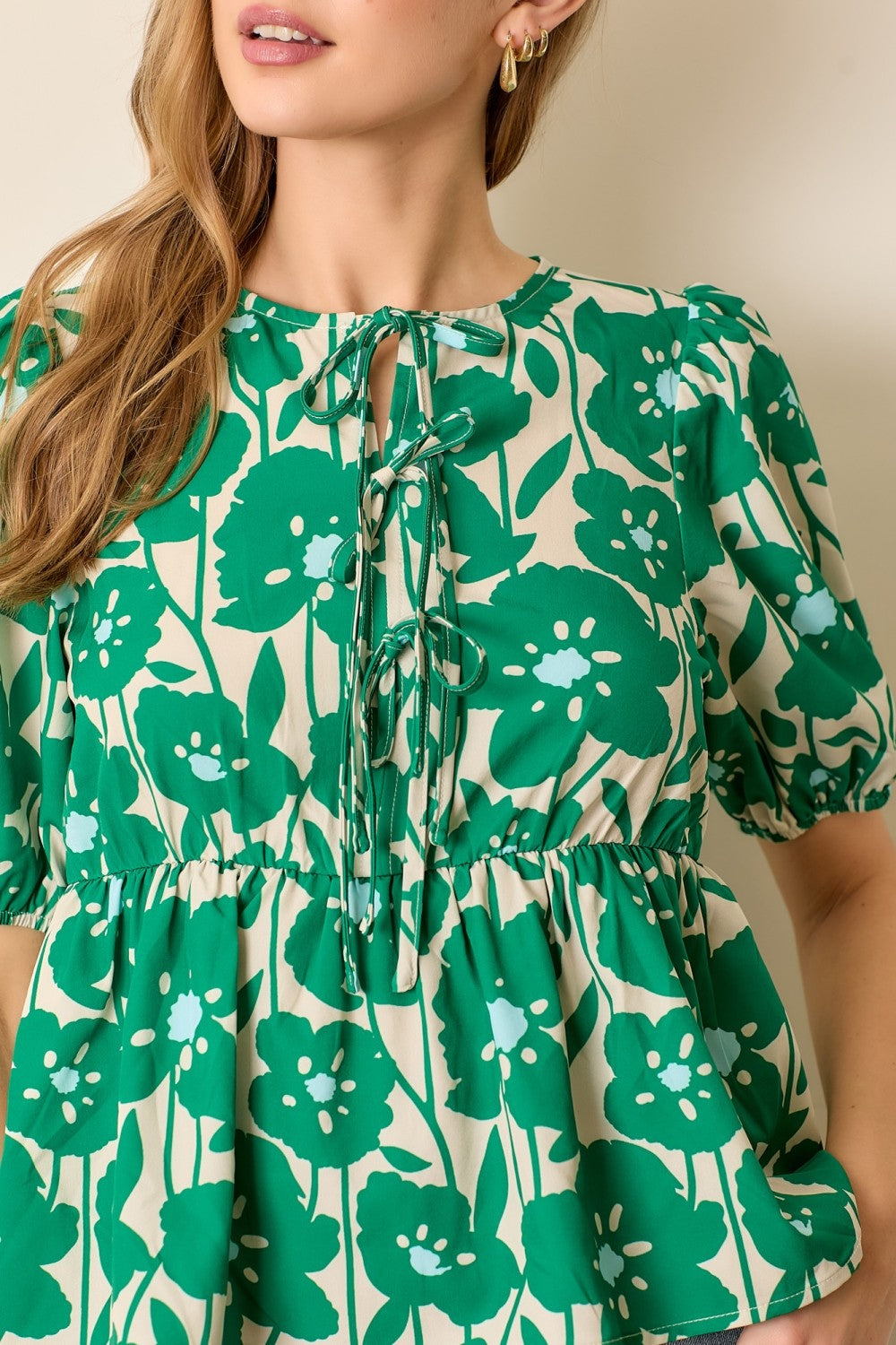Garden Green Top