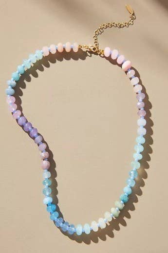 Pastel Stone Necklace