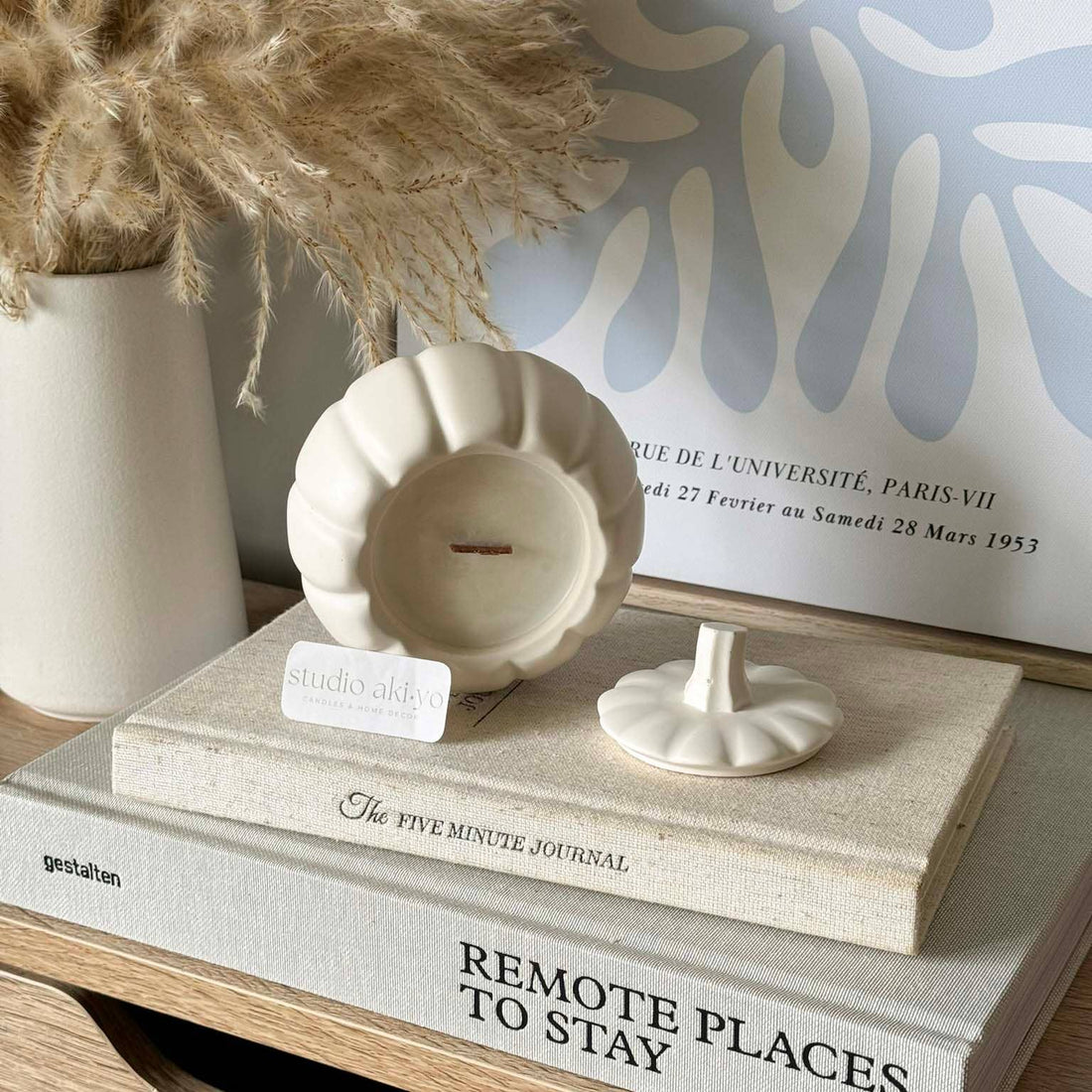 Pumpkin Chai Soy Wax Candle | Cozy Pumpkin Fall Autumn Home