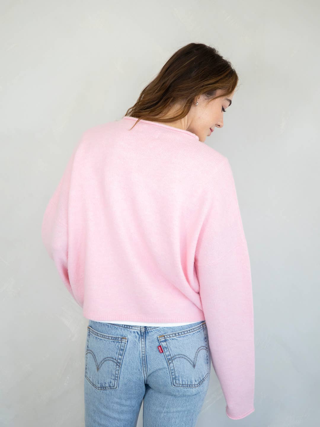 Baby Pink Piper Cardigan