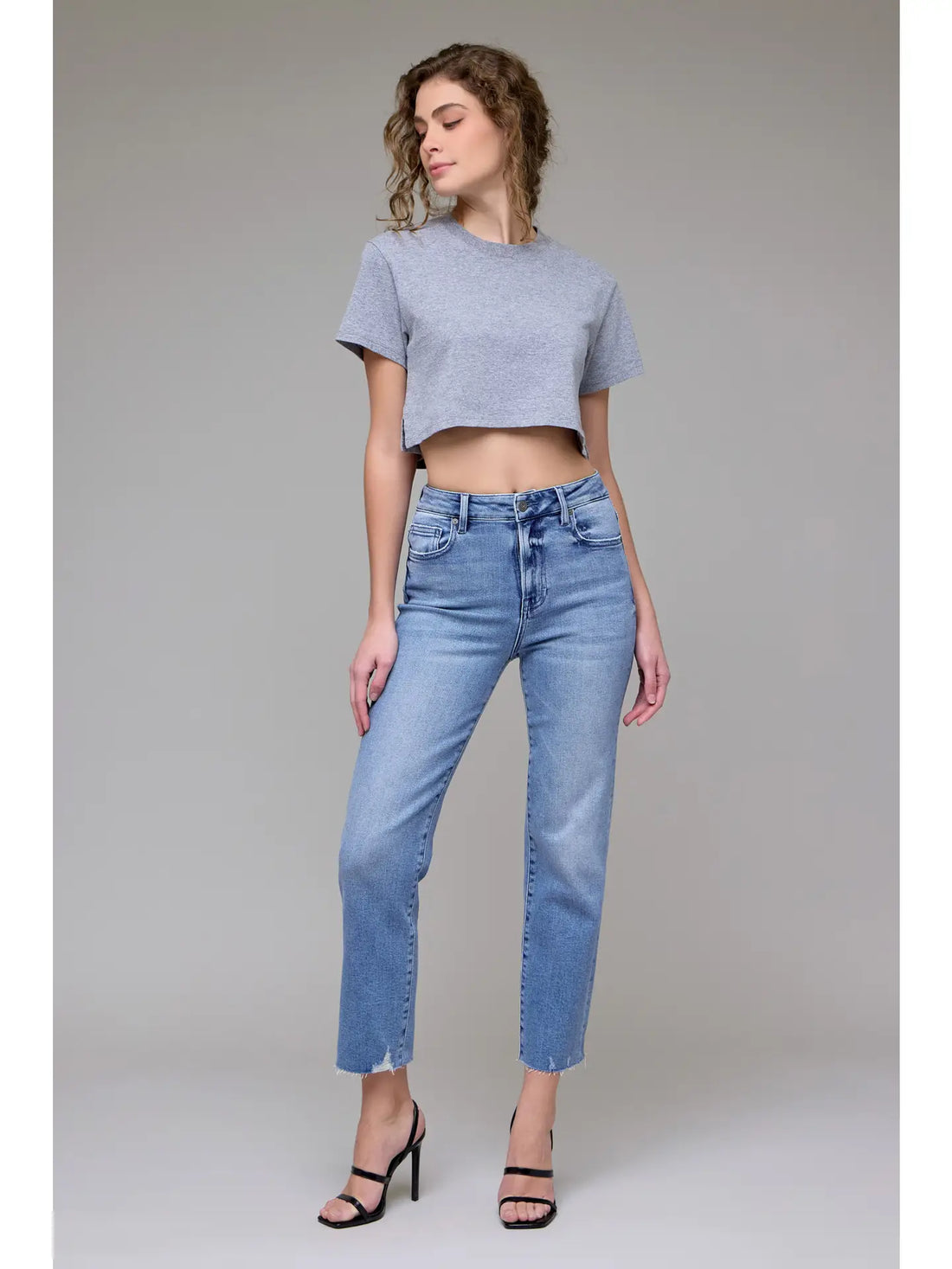 TRACEY - Medium Cropped Straight